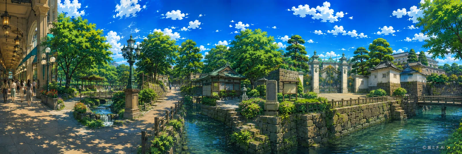 紀尾井坂のイラスト