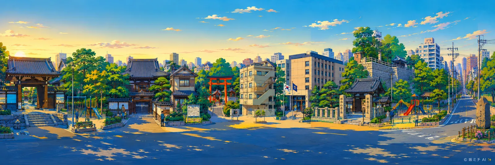 大木戸坂のイラスト