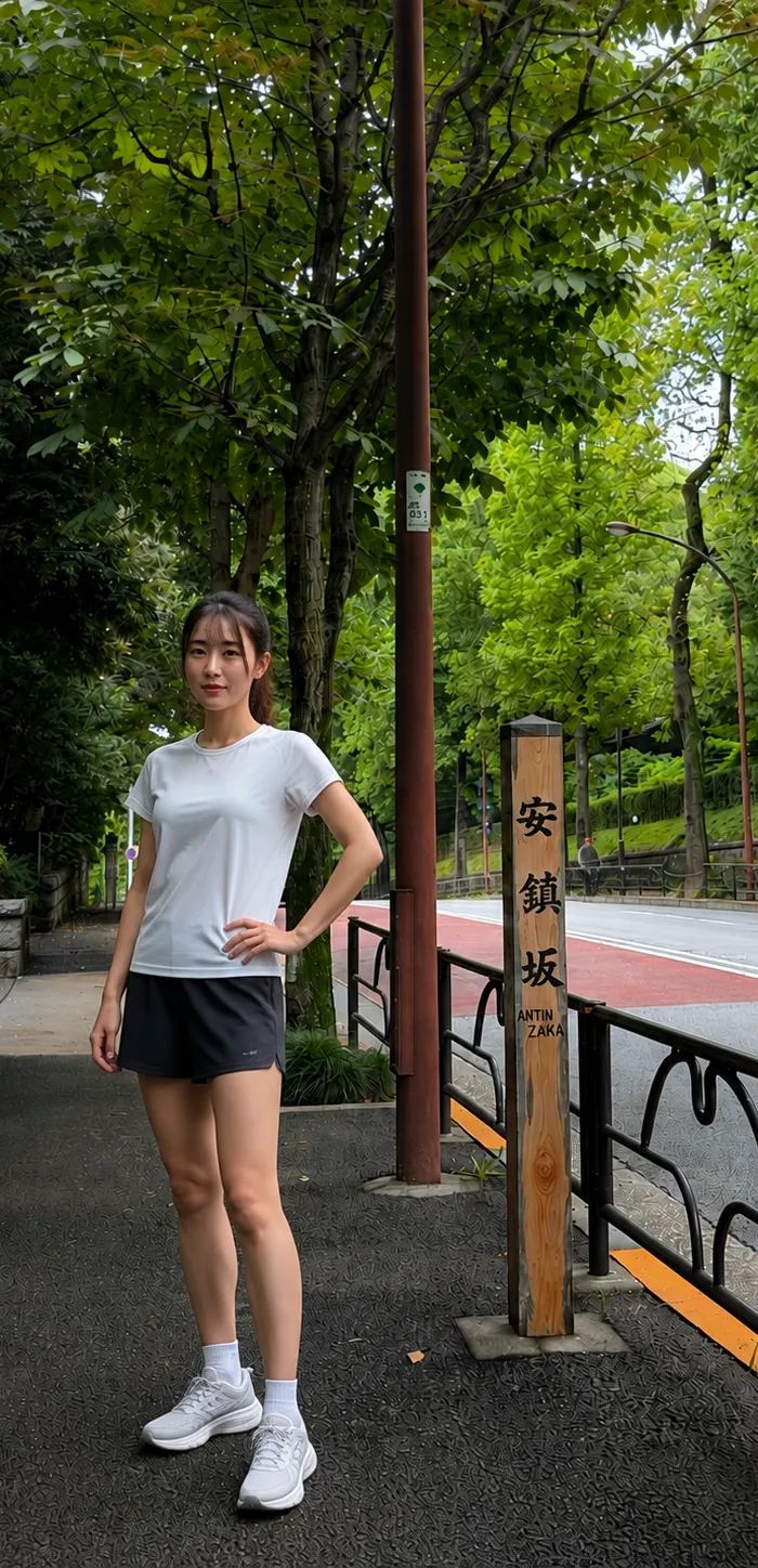 安鎮坂・坂上からの写真